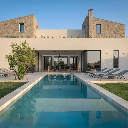 Magical Crete Livani Beautiful Landmark Views Terrace Private Pool 4 Bedrooms Rethymno Villa Prinos (Crete)
