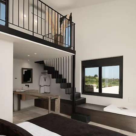 Magical Crete Livani Beautiful Landmark Views Terrace Private Pool 4 Bedrooms Rethymno